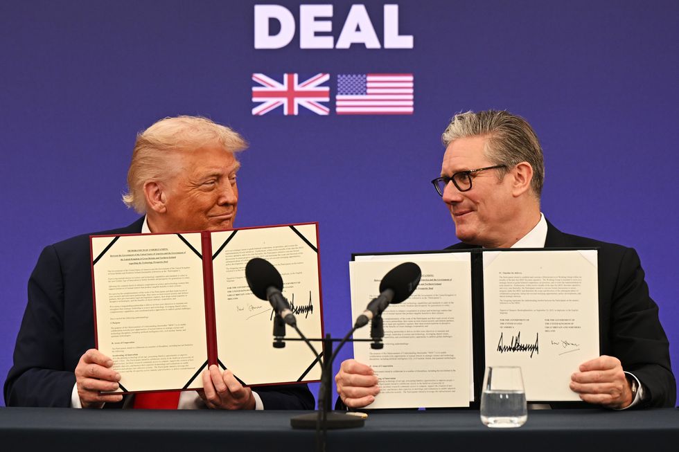 Trump signs new tech deal with UK