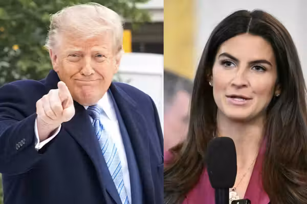Trump slams 'sick, treasonous, and demented' journalists after berating CNN's Kaitlan Collins