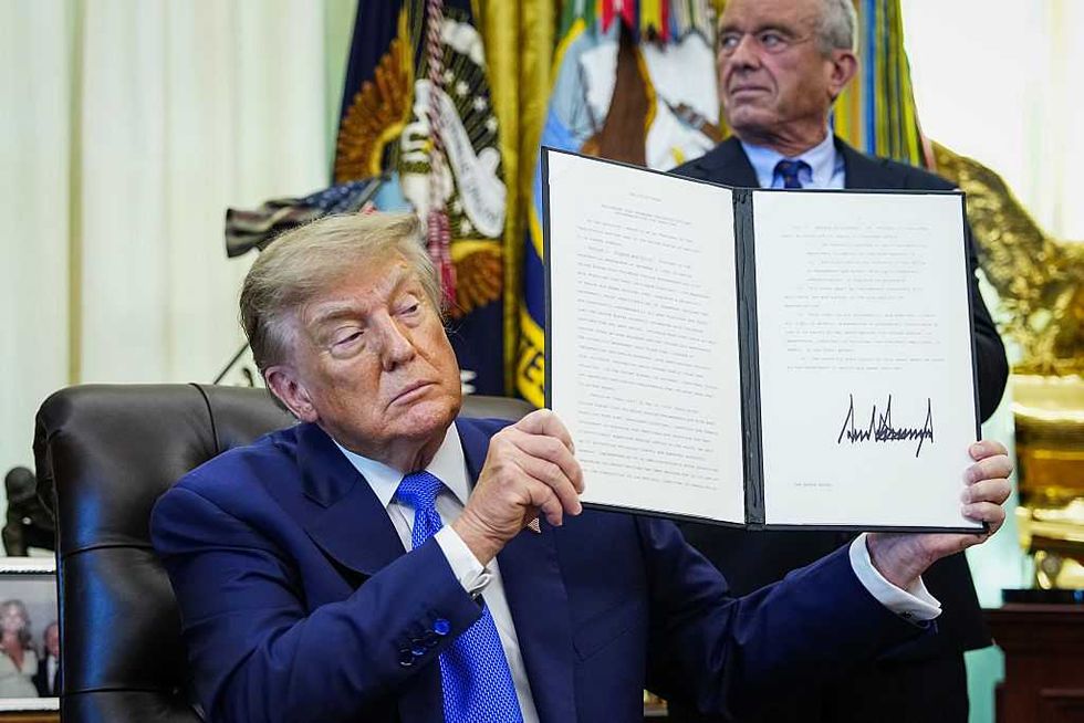 Trump spares kids from being Big Pharma's pin cushions — and the 'experts' are FURIOUS