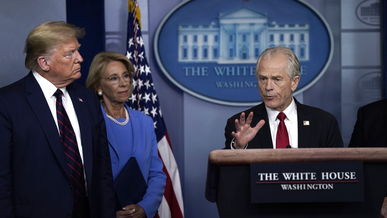 Trump taps Peter Navarro for key admin role