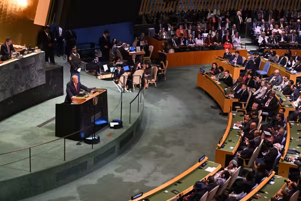 Trump threatens to drive Iran 'into HELL' — and predicts when peace deal will be reached in UN speech