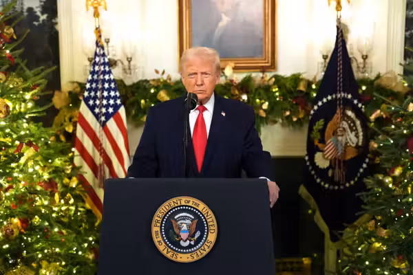 Trump touts his economic record in live prime-time speech to the nation: 'I inherited a mess'