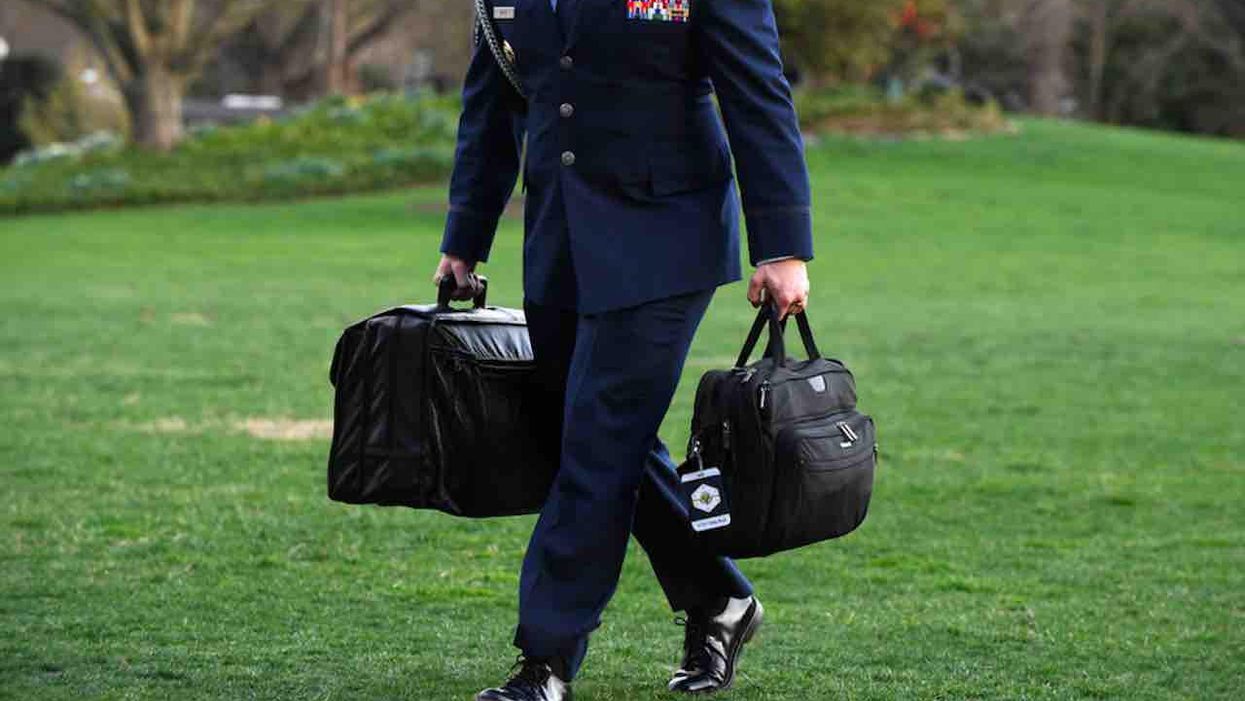 Trump wasn't at the inauguration to hand Biden the nuclear 'football.' The transfer happened differently for the very first time.