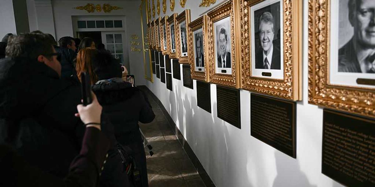 Trump White House trolls Obama, Biden with new plaques in Presidential Walk of Fame