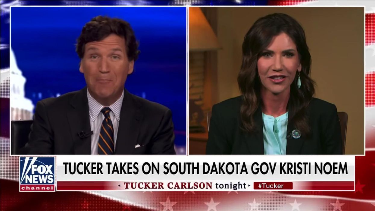 Tucker Carlson confronts Gov. Noem over transgender sports bill in fiery exchange: 'You're wrong completely'