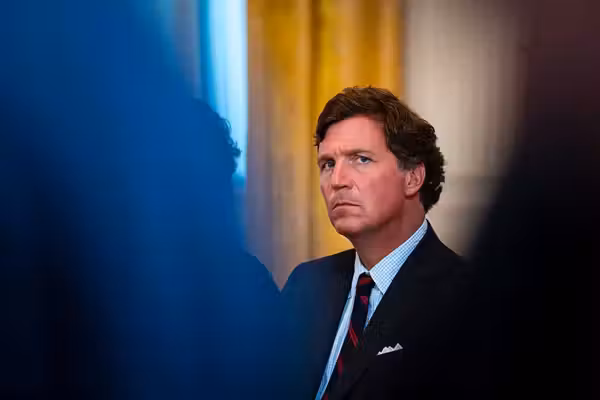 Tucker Carlson's nicotine shipment hijacked, prompting manhunt, 6-figure bounty