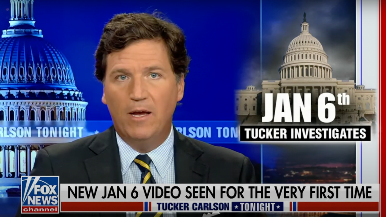 Tucker Carlson says Jan. 6 footage 'demolishes' claims of insurrection