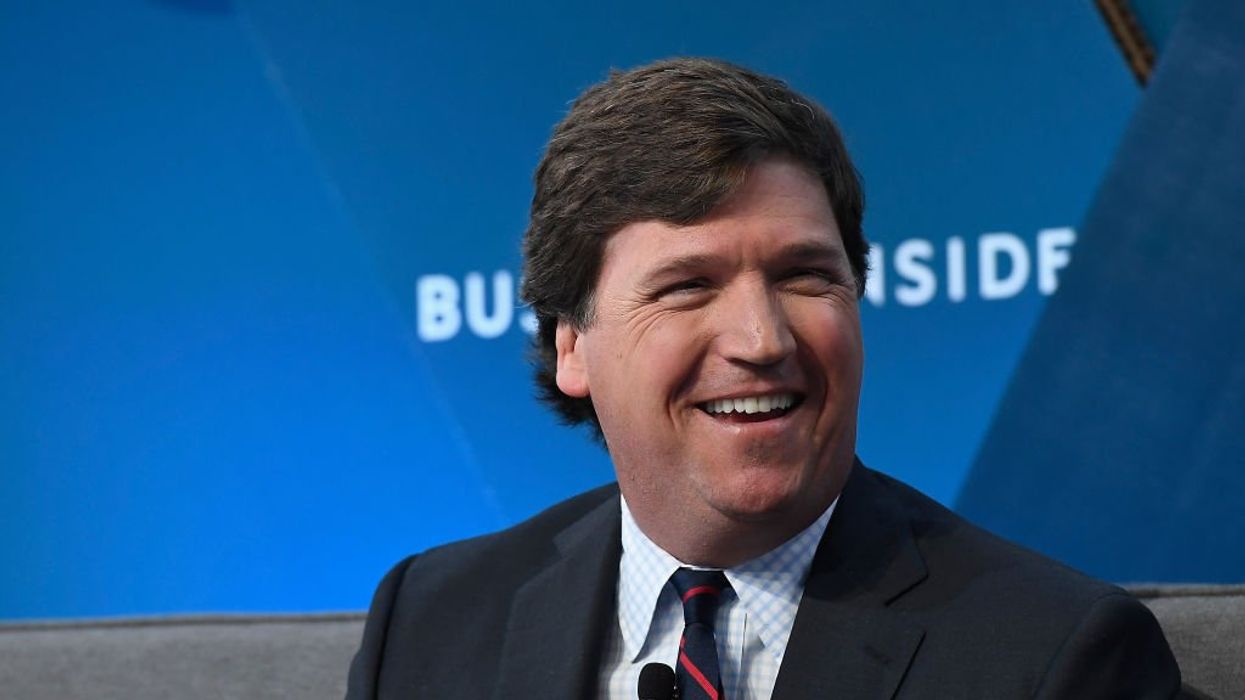 Tucker Carlson trolls liberal reporter with prospect of 'earth-shaking scoop,' then bursts his bubble: 'I can never control myself'