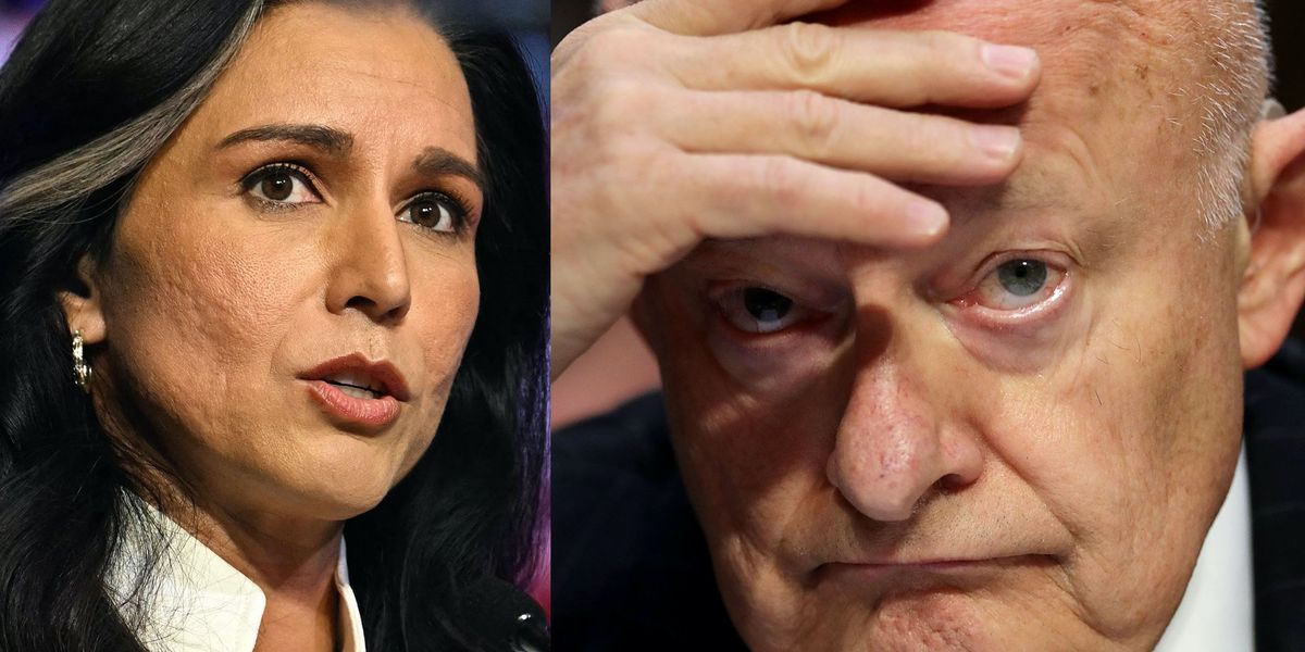 Tulsi Gabbard drops declassified top secret document implicating James Clapper in Russiagate Tulsi Gabbard drops declassified top secret document implicating James Clapper in Russiagate
