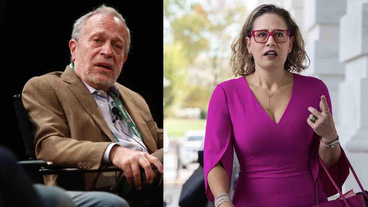 Tweet attributed to far-left activist Robert Reich said Democrats should have given Kyrsten Sinema the 'backs of their hands' over filibuster