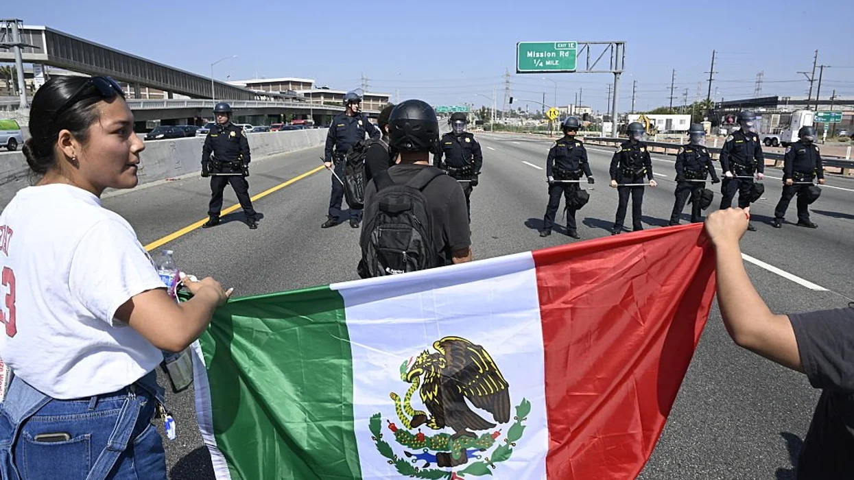 Twin daughters of top Los Angeles Democrat arrested in ICE riots for allegedly assaulting police officer with deadly weapon