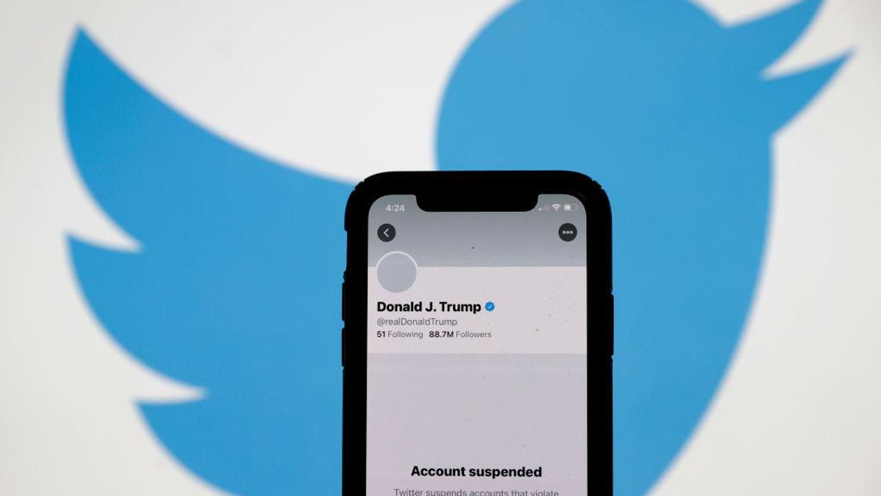 Twitter bans account for sharing statements from Trump's new platform
