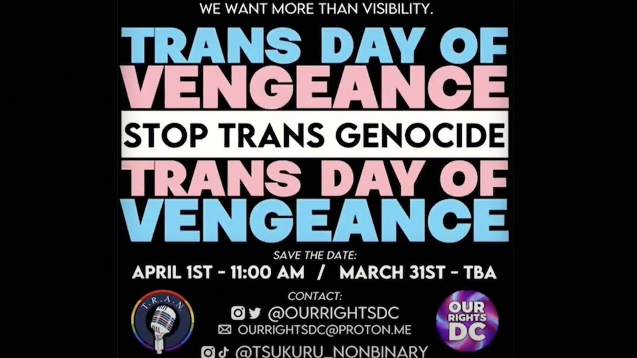 Twitter removes over 5,000 tweets showing poster for Saturday's 'Trans Day of Vengeance,' saying they 'incite violence' — but many deleted tweets were against event