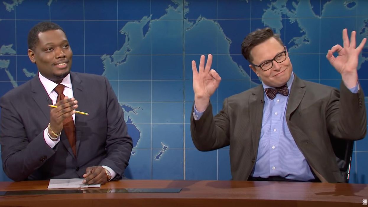 Twitter-verified writer hopes Elon Musk burns alive after insisting he flashed a 'white power' symbol during 'SNL' appearance