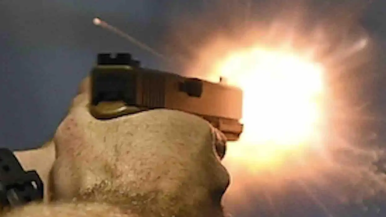 Two crooks open fire on man who sees them stealing catalytic converter. But their target is a concealed carrier — who shoots one of them to death.