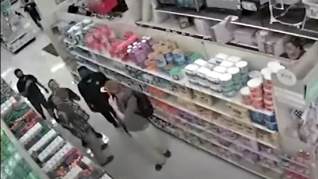 Two men attack security guards after refusing to wear masks inside a Target store