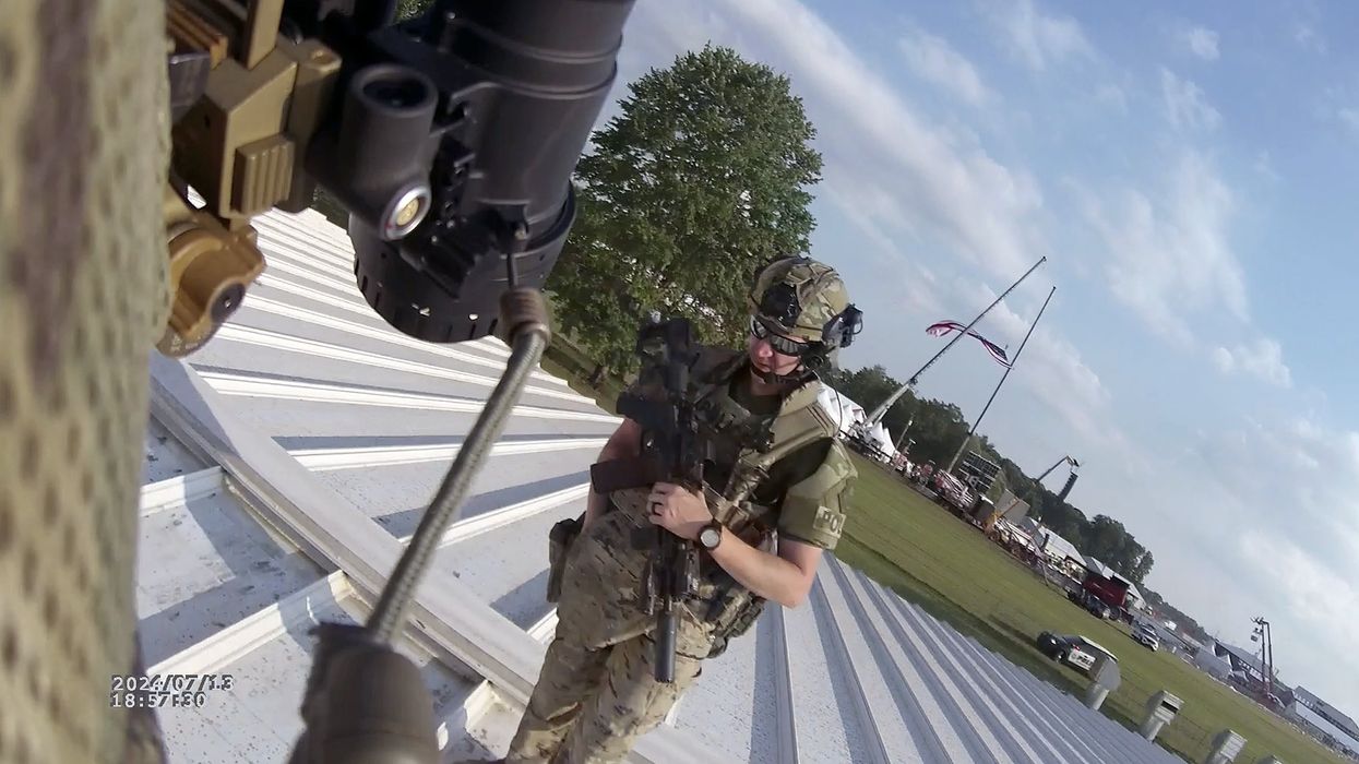 Dramatic video from would-be Trump assassin's roof perch fills in details of tragic shooting
