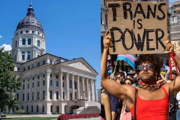 Two trans-identifying men file lawsuit against 'dehumanizing' Kansas law that invalidated their driver's licenses