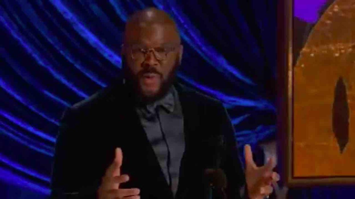 Tyler Perry in viral Oscars speech includes police in list of groups he refuses to hate — and leftists don't like that one bit