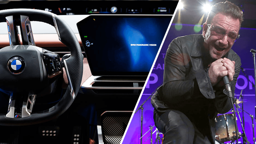 U2, BMW? Carmaker's intrusive movie promo 'update' recalls Apple's Bono bungle: 'This is crossing the line'