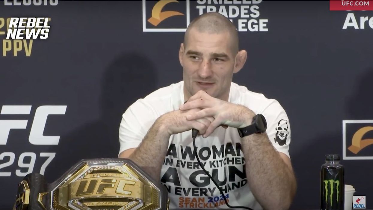 UFC champ Sean Strickland mercilessly eviscerates reporter in anti-woke, profanity-laden rant: 'You’re a weak f***ing man'