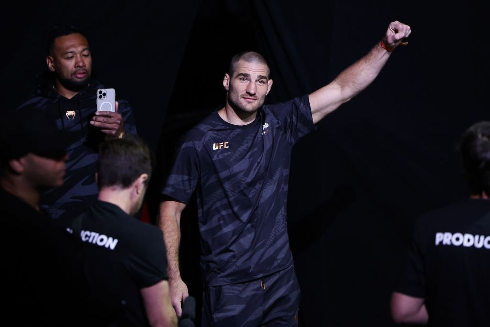 UFC's Sean Strickland posts video of himself getting waterboarded: 'It can't be that bad'