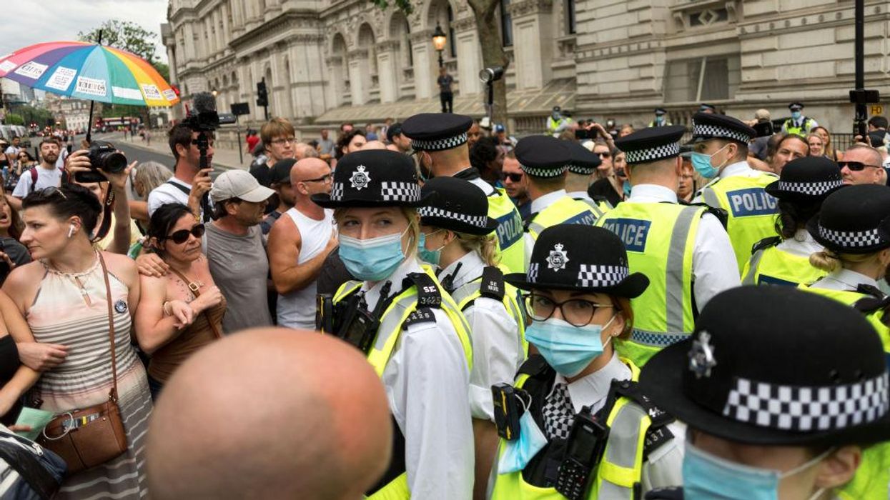 UK anti-lockdown protesters sentenced for using 'abusive words and threatening behaviour' toward BBC journalist