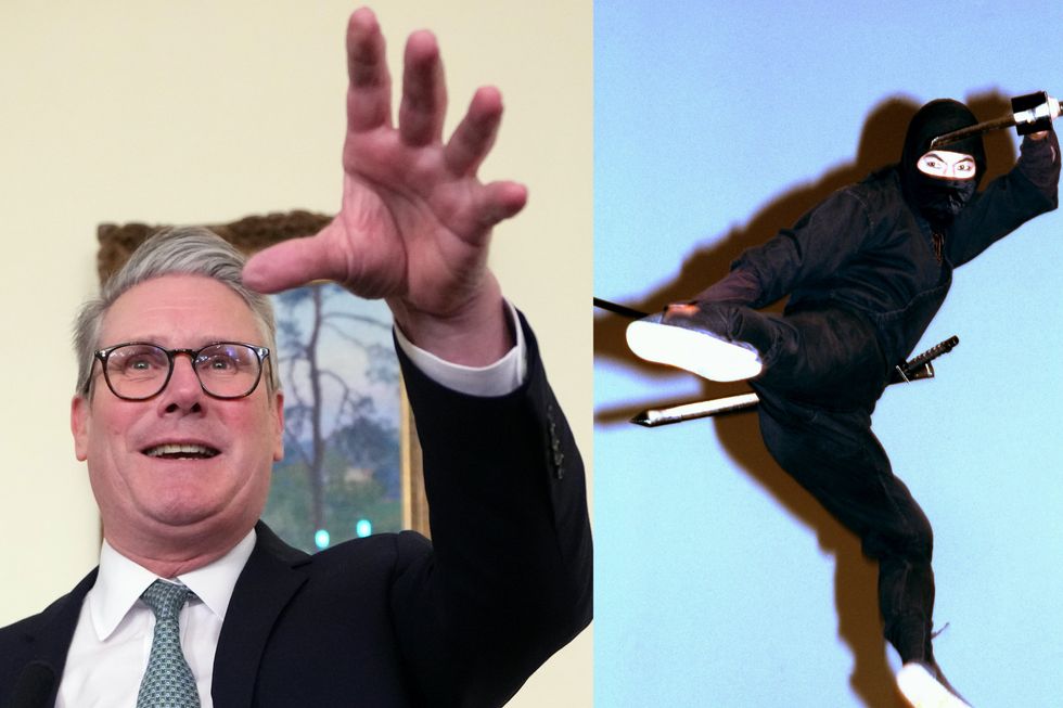UK prime minister nailed with brutal ridicule after proudly announcing ban on ninja swords