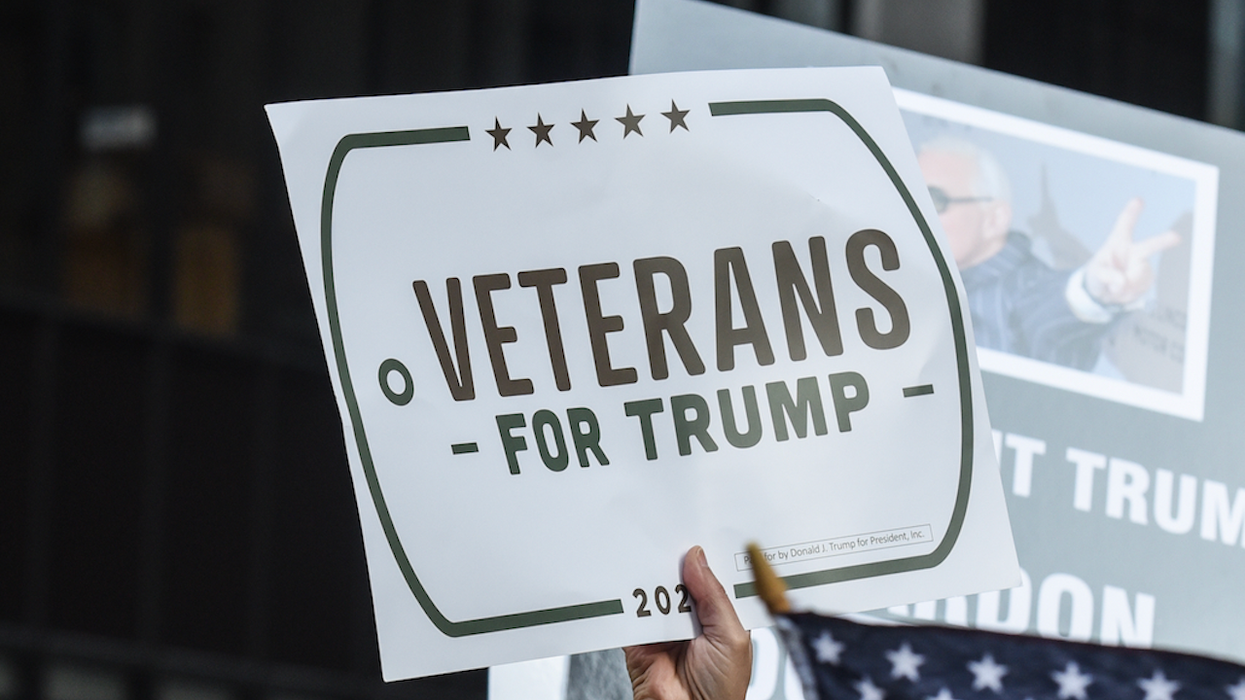 Unhinged leftist allegedly kicks Trump yard sign, leaves veteran nasty 'go to hell' note for supporting 'low-life pig'