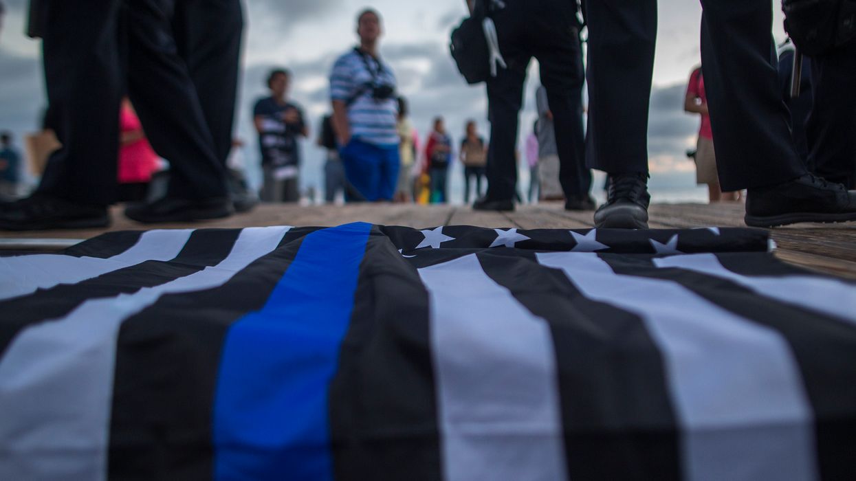 University administrators apologize for Blue Lives Matter emblem, faces calls to fire campus safety officer