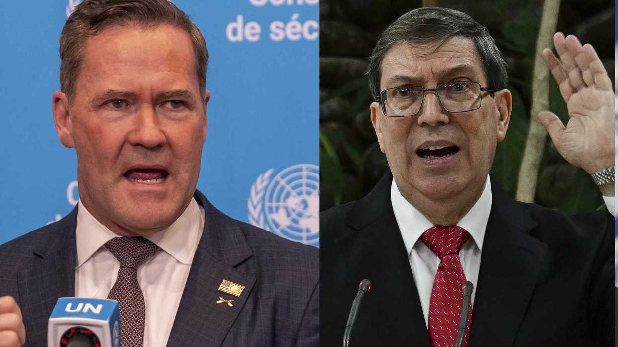 US ambassador shouts down Cuban officials trying to hijack UN speech: 'Back away! This isn't Havana!'