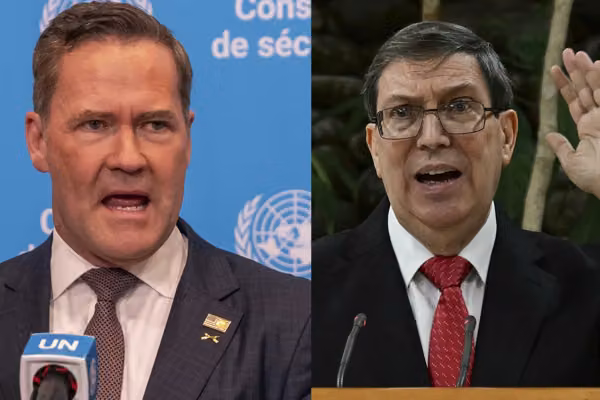 US ambassador shouts down Cuban officials trying to hijack UN speech: 'Back away! This isn't Havana!'