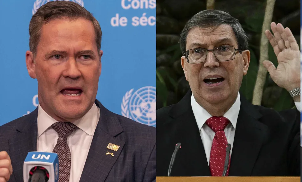 US ambassador shouts down Cuban officials trying to hijack UN speech: 'Back away! This isn't Havana!'