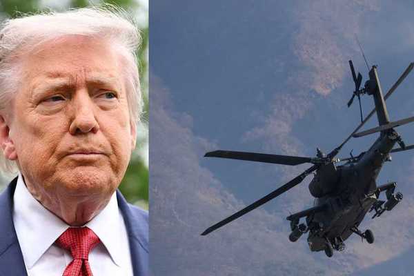 US Apache helicopter crashes near Strait of Hormuz on 100th day of Iran war; Trump says end in sight