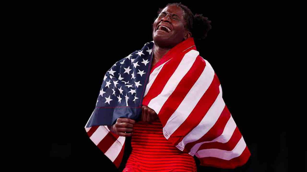 US gold medal winner's unguarded, faith-filled tears of joy — and patriotic verve — might be best moment of Tokyo Olympics