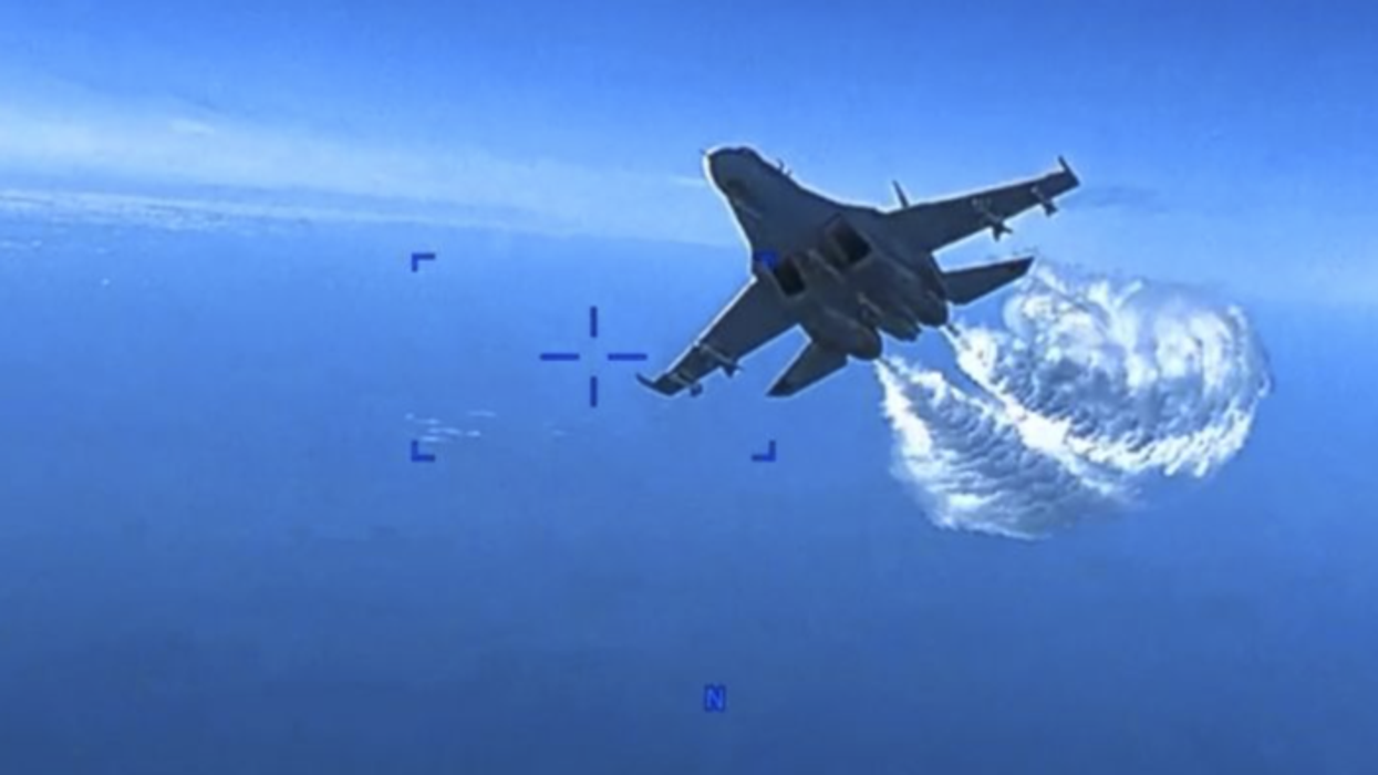 US military releases video of Russian fighter jet colliding with American drone, US tells Russia it will fly wherever international law permits