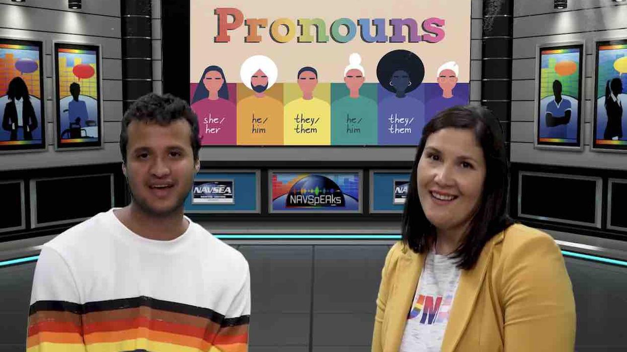 US Navy's LBGTQ-themed video touting 'correct pronouns,' gender identity, creating a 'safe space' is getting lambasted: 'You're gonna lose the next war'