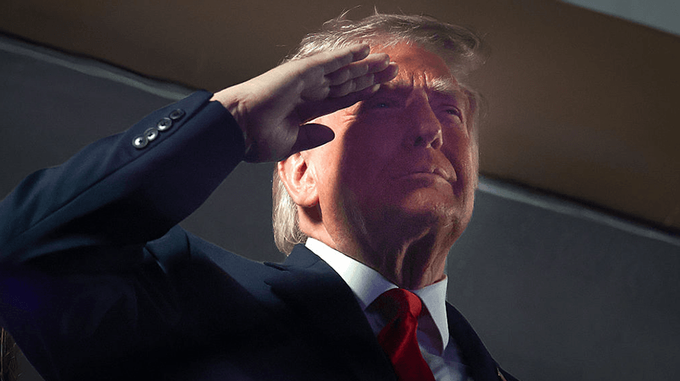 'USA!' chants rock Madison Square Garden as Trump attends NBA Finals