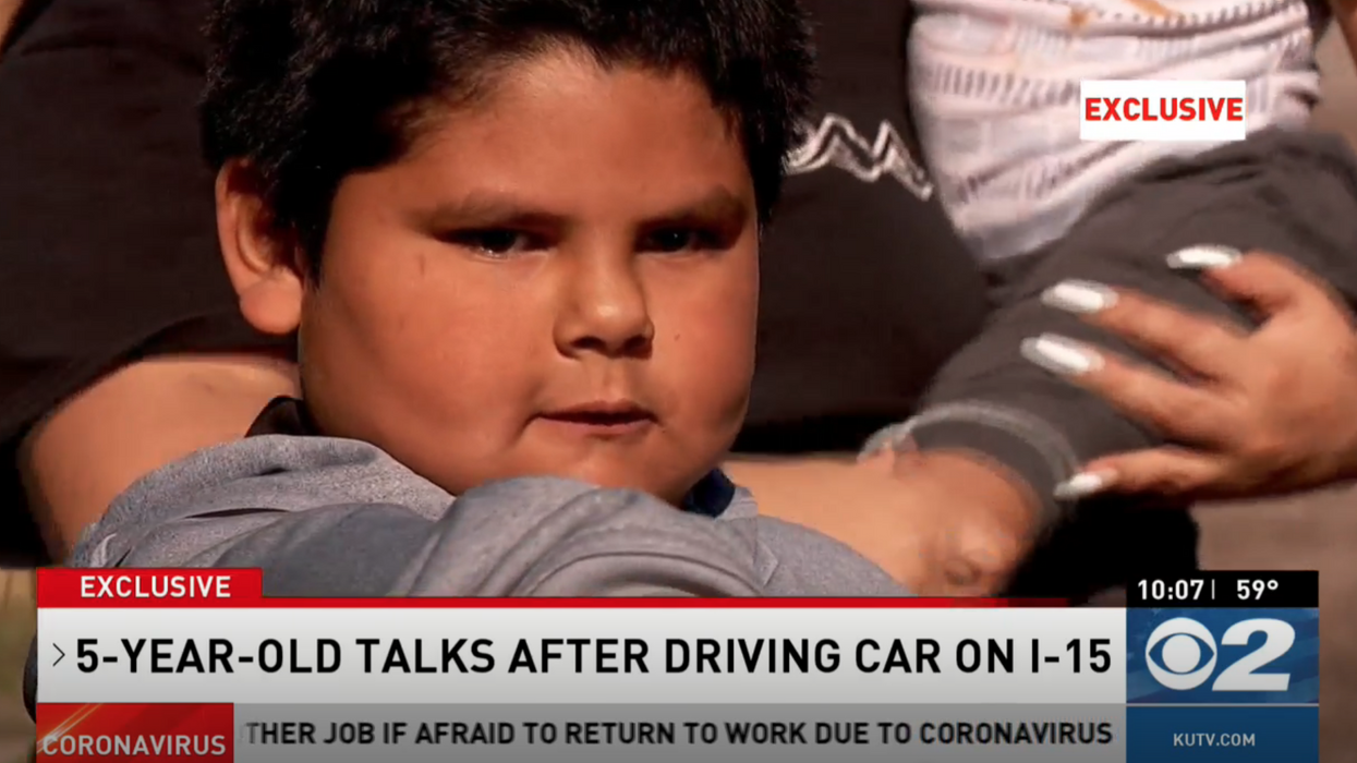 Utah trooper stops 5-year-old driver who was on his way to buy a Lamborghini