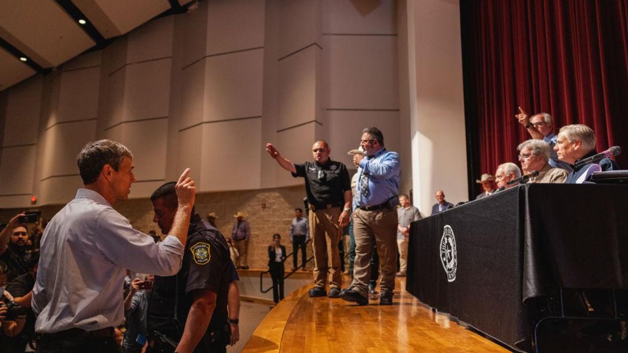 Uvalde mayor shouts down 'sick son of a b****' Beto O'Rourke, who heckled Abbott presser on shooting