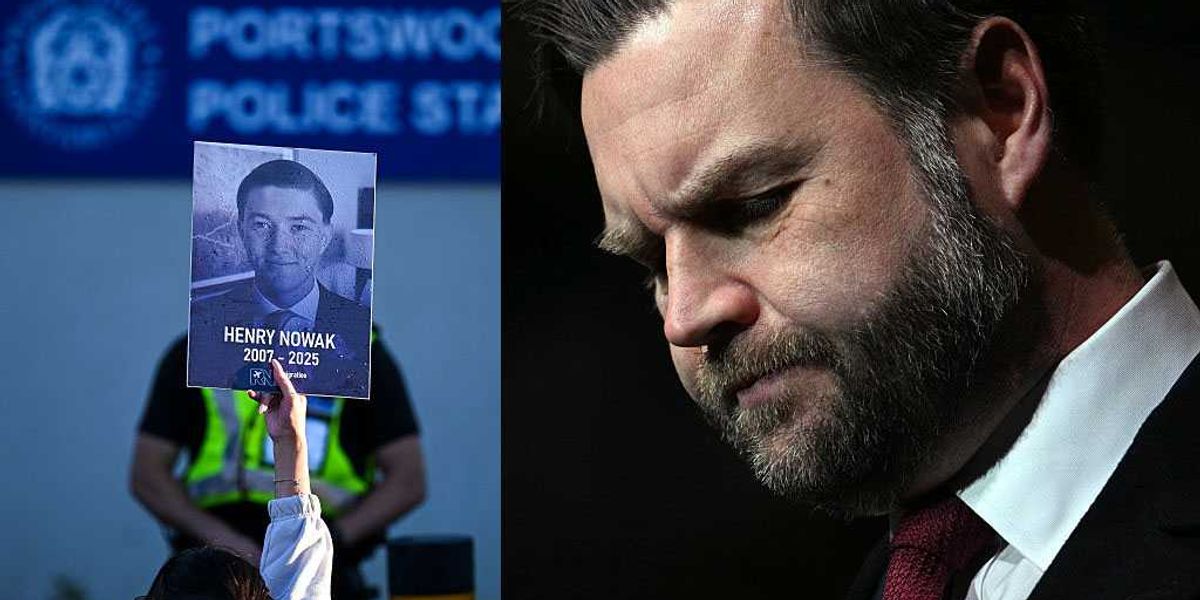 Vance defends 'righteous anger' over white English teen's death in police custody after Sikh murderer falsely cried racism