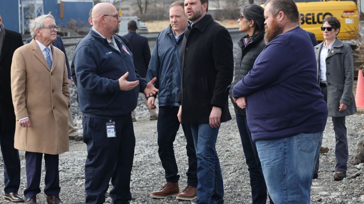 Vance returns to site of catastrophic East Palestine derailment, vows to complete cleanup