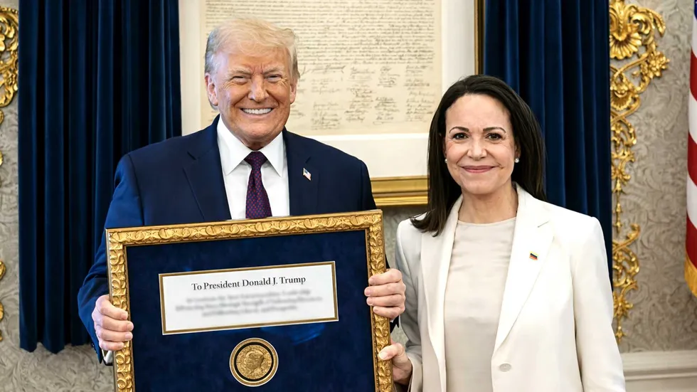 Venezuelan freedom fighter honors Trump: Machado insists 'he deserves' Nobel Prize after capture of dictator Maduro