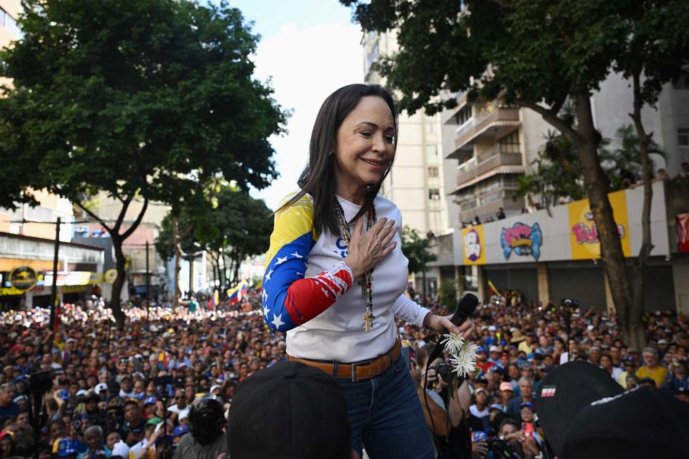 Venezuelan freedom fighter wins Nobel Peace Prize — and she immediately dedicates it to Trump for his support