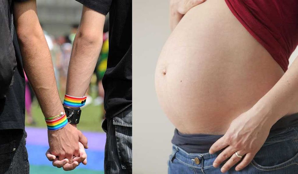 'Very s***ty': Gay couple sue surrogate mother who REFUSED to abort baby with minor birth defect: Report