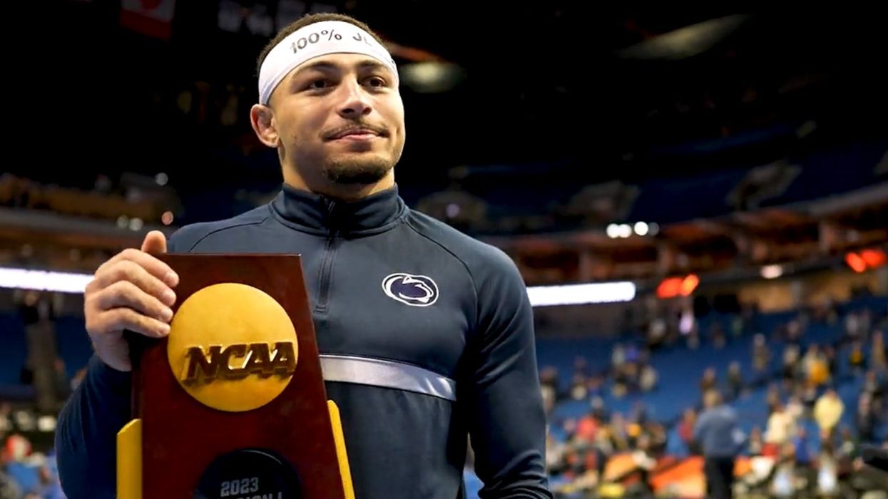 Victorious NCAA national champion wrestler breathlessly underscores the importance of faith in post-match interview: 'Christ's resurrection is everything'