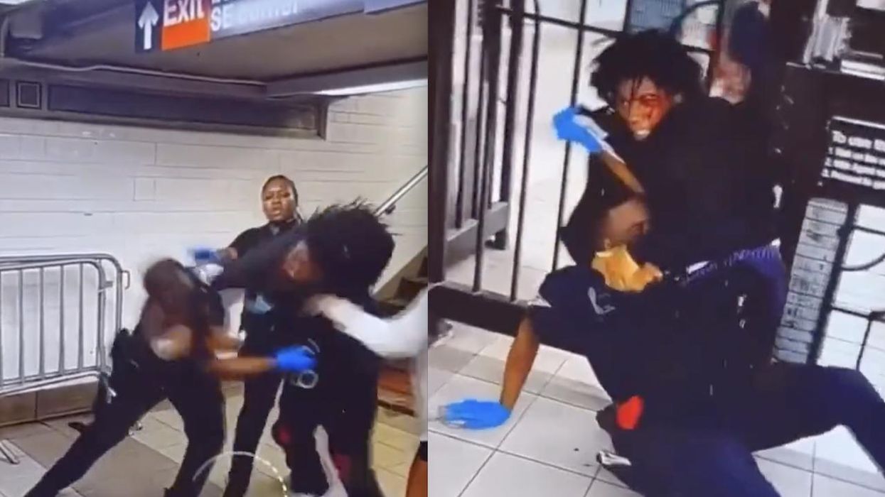 Video: 16-year-old thug with reported criminal record punches, body-slams cop in NYC subway, even puts officer in choke hold. He's released next day.