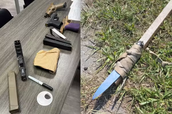 Video: 2 female police officers assaulted, injured in July 4 mob attack; guns, spear recovered