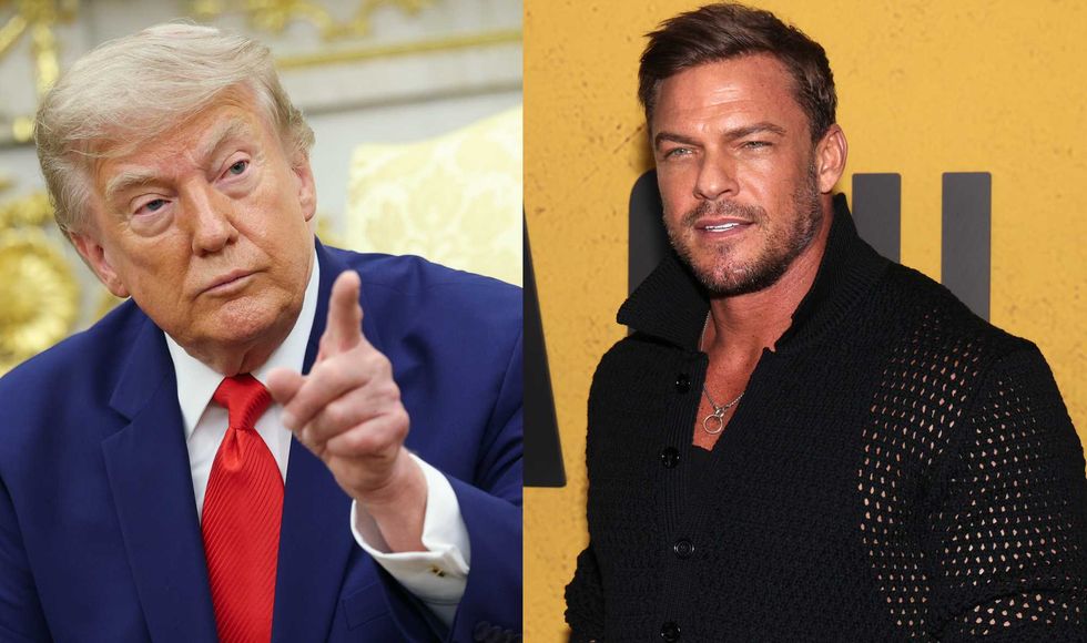 VIDEO: Actor Alan Ritchson loses his mind about 'f**king rapists' in crazed TDS rant