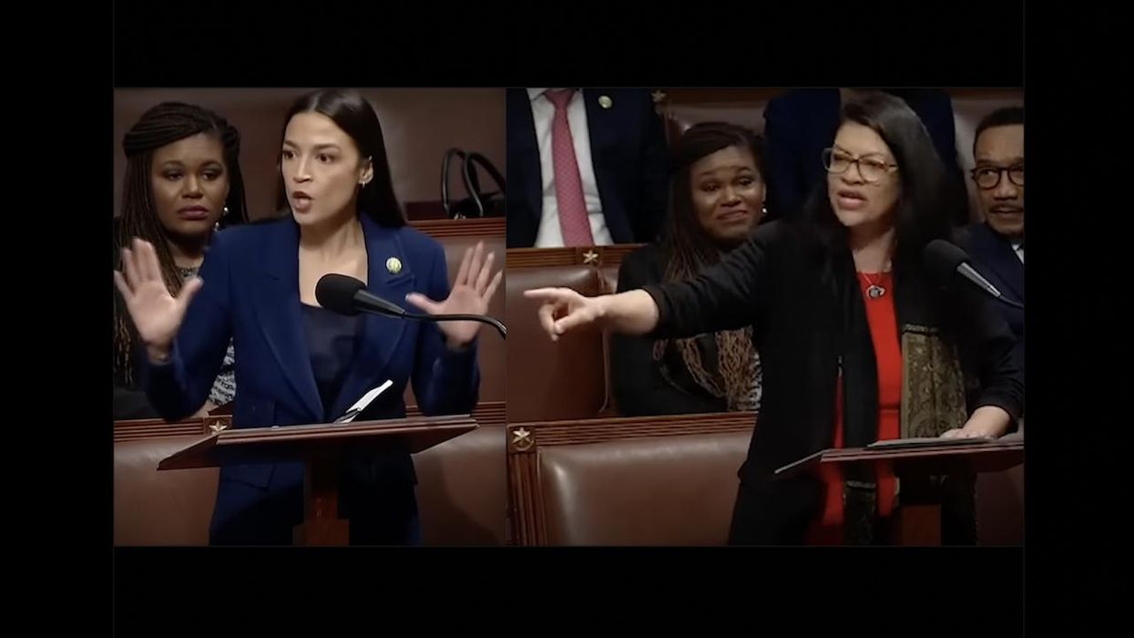 Video: AOC, Rashida Tlaib become utterly unhinged at House Republicans over committee ouster of Ilhan Omar — a 'black, beautiful, Muslim woman!'